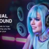 FIFINE USB Gaming Headset with 7.1 Surround Sound/Line Control/3EQ Mode,RGB Headphone with Mic,Plug and Play,for PC/PS5 -H6