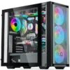 Gaming PC – i5-14400F, RTX 5050 8GB Triple-Fan, 32GB DDR5, 1TB NVMe SSD 3300MB/s, 600W PSU, ARGB Case with 6 ARGB Fans & Remote