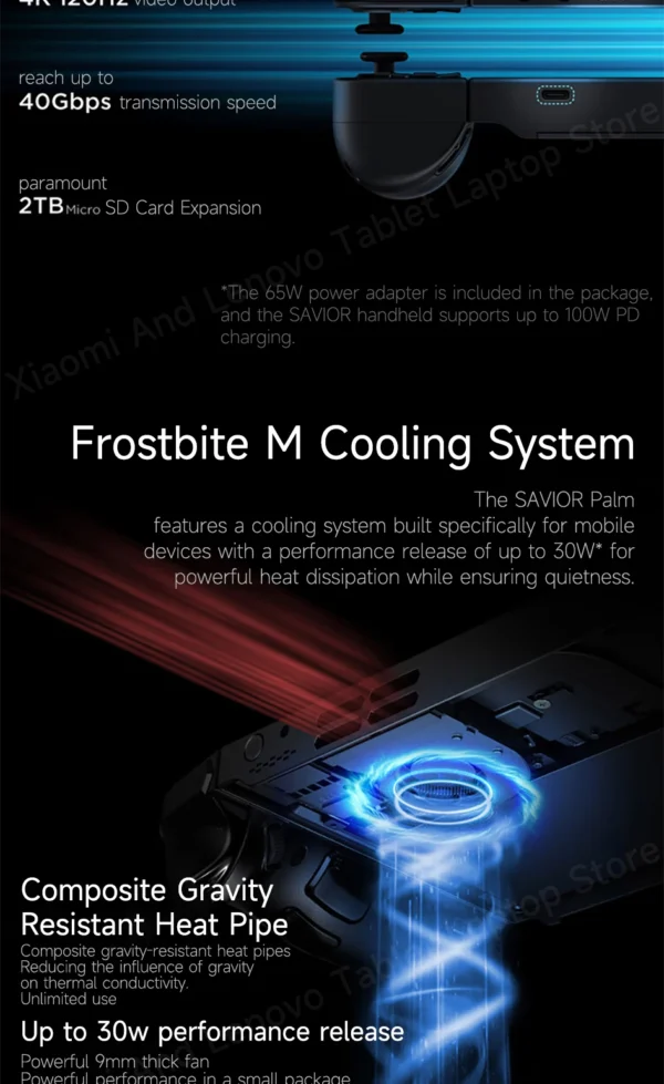 Lenovo LEGION Go Original Handheld game console PDA/PPC AMD Ryzen Z1 Extreme 8.8" 2.5K 144Hz Support FPS mode Portable laptop