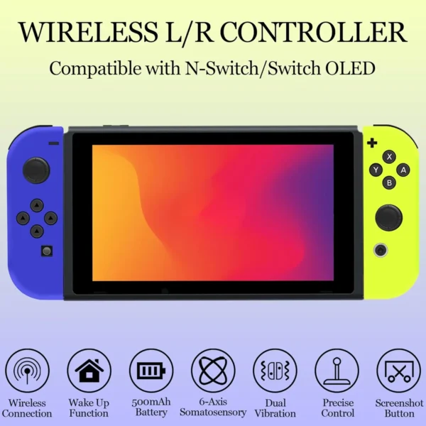 Joy con wireless Switch Control Joycon Controller with Dual Vibration Joystick Gamepad For switch video game consoles Accessorie