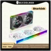 WJCOOLMAN Starlink 120/240/360 Conjoined structure PC fan ARGB PWM Speed Control Computer Silent Case Fan easy to install