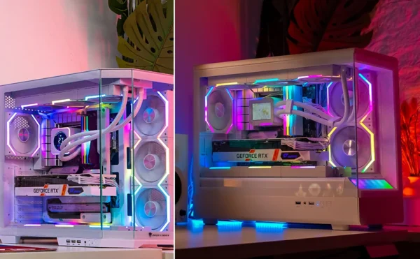 120mm ARGB Fan Infinity Mirror Design 5V 3PIN Aura Sync 4PIN PWM 800-2000RPM Cooler Fan Jungle Leopard Galaxy Prism XH