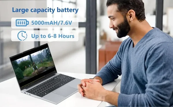 15.6" Gaming Laptop Computer Windows 11 Intel Core i9 10980HK PC Gamer 16GB RAM Fingerprint Unlock Notebook PC Backlight Laptops