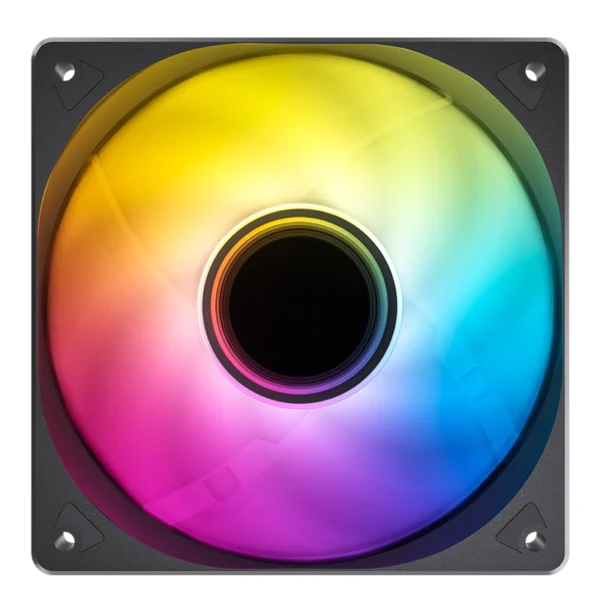 JONSBO SL-120 White/Black 120mm Case Fan 5V 3PIN ARGB Silent CPU Cooler Fan 4PIN PWM Serializable Reverse Fan