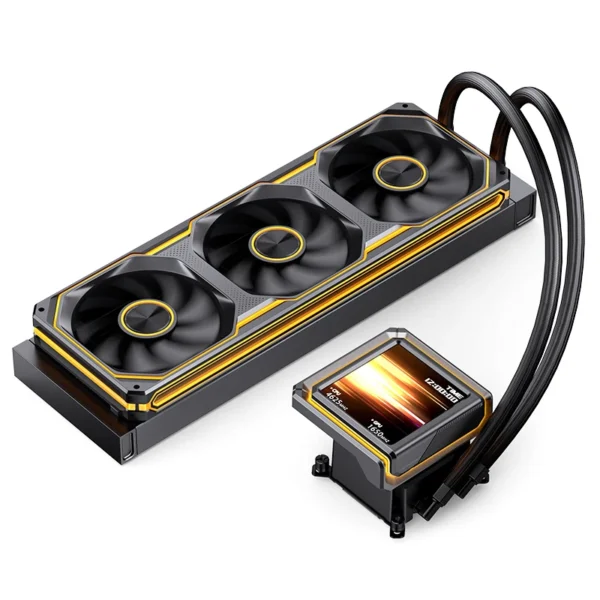Jonsbo TX-360 Screen Display Integrated Water Cooling 360mm Radiator ARGB AIO Water Cooler Intel LGA1200 115X 1700 1851 AM5 AM4