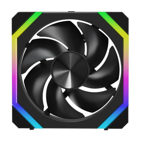 JUMPEAK CS120 ARGB Cooling Fan 240mm Modular Stackable Splicing PWM Silent 120mm RGB Fans For Gaming PC Case CPU Water Cooler