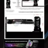4090 GPU Holder Jack Support 40 Series VGA Bracket RGB Flow MSI AORUS ROG TUF Belief Anime Characters PC Assemble MOD