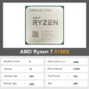AMD Ryzen 7 5700x New 8-Core CPU16-Thread 4.6GHz Processor 7NM L3=32M 100-000000926 R7 5700X Socket AM4 DDR4 but no without fan