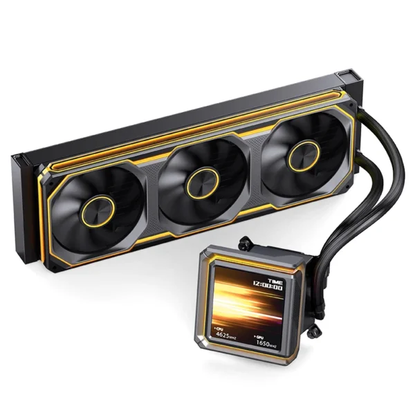 Jonsbo TX-360 Screen Display Integrated Water Cooling 360mm Radiator ARGB AIO Water Cooler Intel LGA1200 115X 1700 1851 AM5 AM4