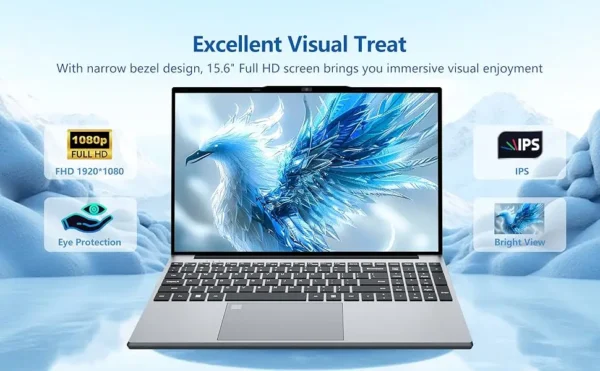 15.6" Gaming Laptop Computer Windows 11 Intel Core i9 10980HK PC Gamer 16GB RAM Fingerprint Unlock Notebook PC Backlight Laptops