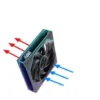 LOVINGCOOL Coherent Pro-360/240/120 ARGB digital display PC fan computer case Siamese Building block fan Integration