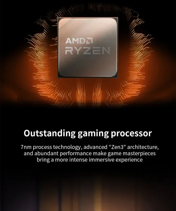AMD Ryzen 7 5700X 8-Core 16-Thread L3=32M 3.4GHz Gaming Processor 65W 7NM R7 5700X DDR4 Socket AM4 No Fan