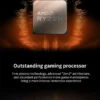 AMD Ryzen 7 5700X 8-Core 16-Thread L3=32M 3.4GHz Gaming Processor 65W 7NM R7 5700X DDR4 Socket AM4 No Fan