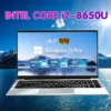 2026 New Office i7 Laptop Intel Core i7-8650U Windows 11 Pro 12GB RAM 1TB/2TB SSD 4K HD NoteBook Study Laptops
