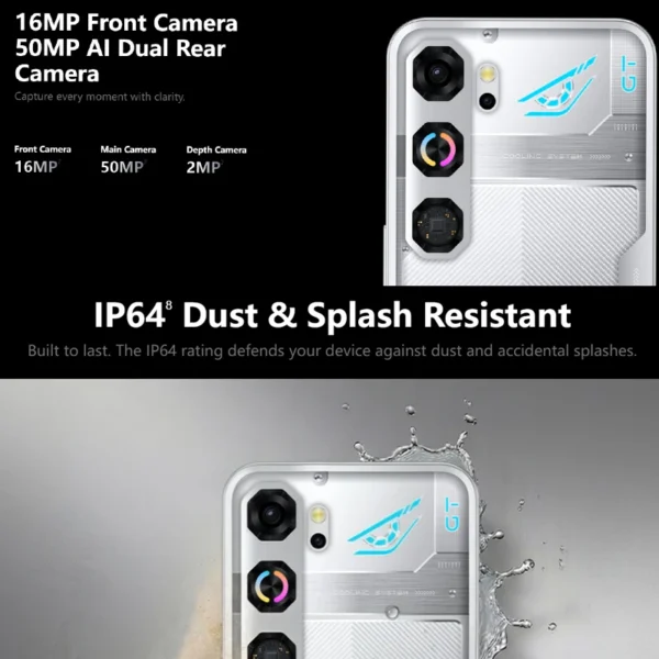 Nubia Smartphone Neo 5 GT, Built-in Fan, Gaming Trigger (Touch)