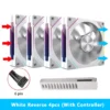 Prism 5 PRO 120mm Fan 6pin RGB Pc Case Ventiladores Computer Chassis Fan Water Cooler PC Gamer Cooling Kit Fan Ventilador