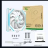 Star Brick P1 Jungle Leopard Interstellar SE Building Block Fan Triple ARGB 12cm Desktop Computer Wireless splicing fan
