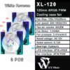 ICE Whale XL-120 ARGB PC Case Fan 120mm Infinity Mirror Design Motherboard Lighting Sync 4PIN PWM CPU Cooler Fan ventilador