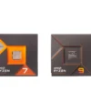 Origina New AMD Ryzen 7 7800X3D / 9800X3D / R9 7900X3D Socket AM5 Gaming Desktop CPU Processors With Integrated Graphics Boxed