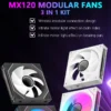 JUMPEAK MX120 240mm Modular Wireless Splicing PC 120mm Case Cooling Fan ARGB Infinite Mirror Effect For Computer Water Cooler