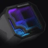 LOVINGCOOL AK water cooler 240mm 360mm broken code screen dynamic digital display liquid cooler ARGB Abyss Mirror Cold radiator