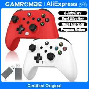 Gaming Controller for Xbox One/Series S/X/PC Console Joystick Wireless 2.4G Remote Control Gamepad supports Windows 7/8/10 Above