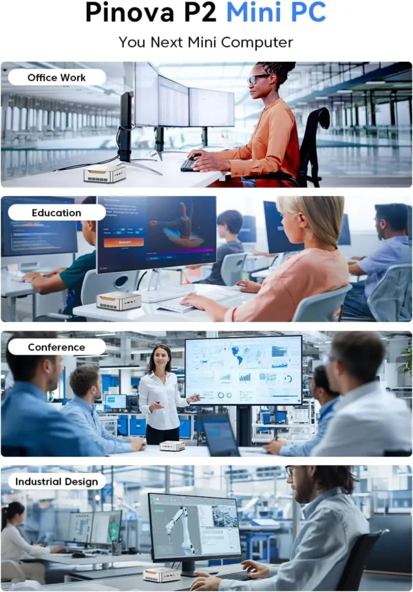 KAMRUI Mini PC 16GB SO-DIMM DDR4 512 M.2 2280 SSD AMD Ryzen 3 4300U up to 3.4GHz HDMI+DP1.4 Dual 4K UHD WiFi5 Desktop Micro PC