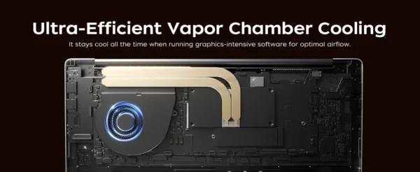 KAMRUI Gaming Laptop 15.6inch Laptop with AMD Ryzen 7 7730U 16GB 512GB Windows 11 High Performance Laptop ComputerRadeon WiFi 6