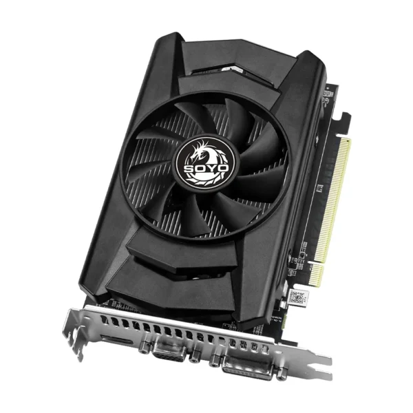 SOYO AMD Radeon R7 350 4GB Graphics Card DDR5 Memory 128Bit HDMI-compatible VGA DVI Video Card for Desktop Computer Components