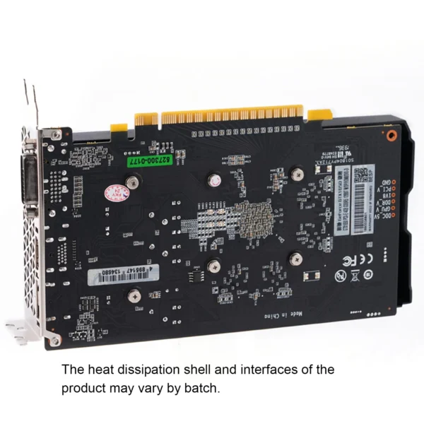 GTX 1650 4GB Graphics Card 128Bit GDDR5 Dual Cooling Fan Computer Graphics Low Power GPU for Working Gaming Video Editing Ports