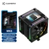 Power Train X-GAMERX MK8 CPU Cooler LCD Screen Dual Fan Tower 6 Heat pipes Air-cooled radiator For LGA1700 115X 1200 AM4 AM5