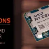 Origina New AMD Ryzen 9 7900X3D / R9 7950X3D /R7 7800X3D Socket AM5 Gaming Desktop Computer processor A new boxed CPU