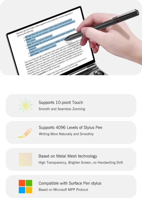 GPD 2025 WIN Max 2 32GB RAM 1TB 2TB SSD Hard Disk CPU AMD 8840U AI9 HX370 Processor  Gaming Laptop Mini PC Notebook LPDDR 5