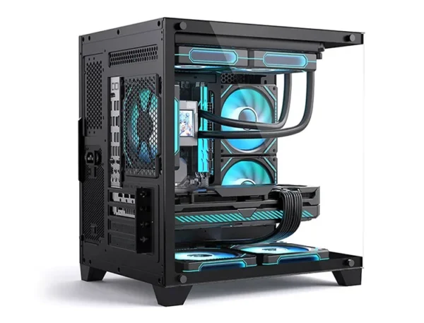 Game Desktop Amd 5600x Cpu RTX 4060 6g 500gb M2 8g Ram Pc Gaming Desktop Computer
