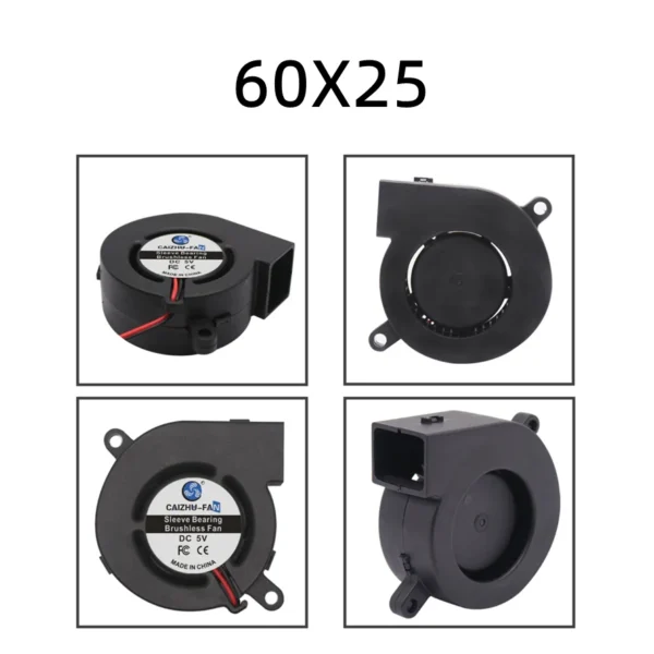 30MM 40MM 50MM 60MM 75MM 97MM Cooling Fan Brushless Motor Case Fan Blower Fan Humidifier FanInduction Cooker Fan DC5V 12V 24V