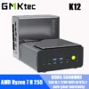 GMKtec K12 AMD Ryzen 7 H 255 Mini PC Dual DDR5 5600MT/s 3*SSD PCIe4.0 WiFi6 BT5.2 Dual 2.5G LAN OCulink Desktop Gamer Computer