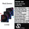 ICE Whale Prism 4RS ARGB PC Case Fan 120mm Infinity Mirror Design Motherboard Lighting Sync 4PIN PWM CPU Cooler Fan ventilador