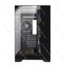 ATX Gaming PC Case Panoramic Tempered Glass 7 Fan Support RGB Lighting Desktop Computer Case High Airflow Gaming Chassis