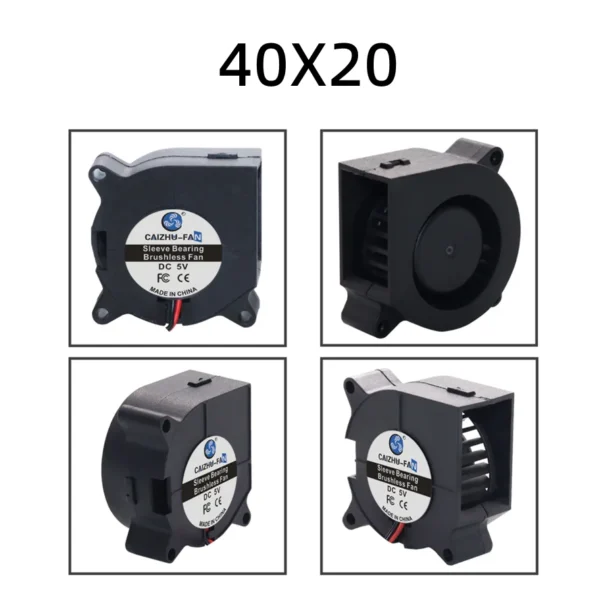 30MM 40MM 50MM 60MM 75MM 97MM Cooling Fan Brushless Motor Case Fan Blower Fan Humidifier FanInduction Cooker Fan DC5V 12V 24V