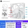 Thermalright TL-C12C 3 in 1 120mm Cooling Fan 5V ARGB gamer Adjust Speed Cooler argb Adjustable computer Case Fan ventilador