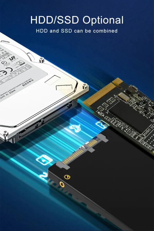 Game Desktop Amd 5600x Cpu RTX 4060 6g 500gb M2 8g Ram Pc Gaming Desktop Computer