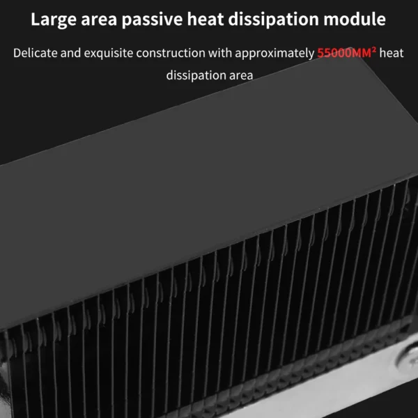 TISHRIC RGB SSD M2 Radiator With Two Fans Cooling 7000RPM 3Pin M.2 Hard Disk Heatsink For Desktop PC NVMe NGFF M.2 2280 SSD