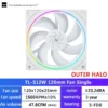 Thermalright TL-C12C 3 in 1 120mm Cooling Fan 5V ARGB gamer Adjust Speed Cooler argb Adjustable computer Case Fan ventilador