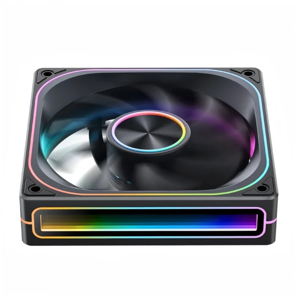 JONSBO ZA-120/240/360 ARGB 12/24/36CM chassis fan Motherboard lighting synchronization/Aluminum Nameplate/PWM Case fans