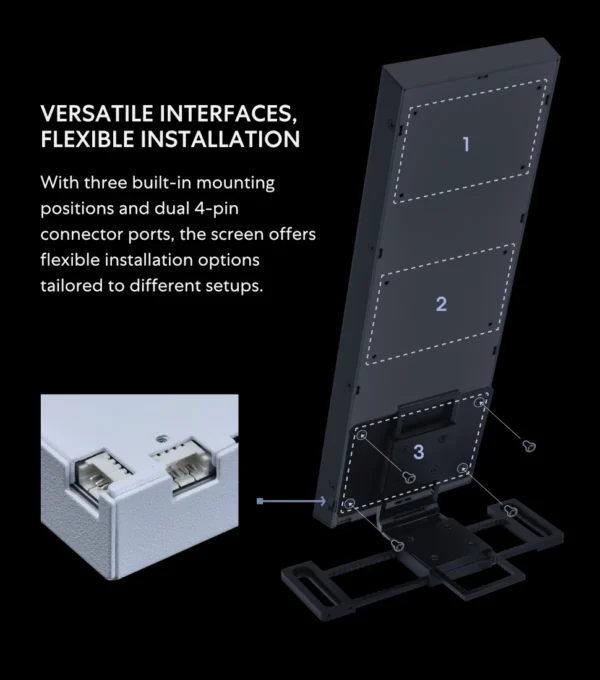 Lian-Li 8.8 Inch Universal Screen 1920x480 resolution IPS LCD Display for PC Case