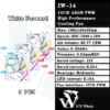 ICE Whale IW-14 Computer Chassis Fan 14cm ARGB 4 Pin PWM Quiet Cooling Fan 12V Large Air Volume 61.5CFM/800-1800RPM Ventilator