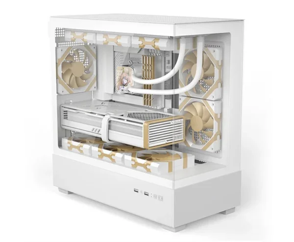 Factory Oem Custom Computer Pc Case Gaming Atx Cases & Towers Glass Cabinet Rtx 4060 With Rgb Fans for Gaming Desktop