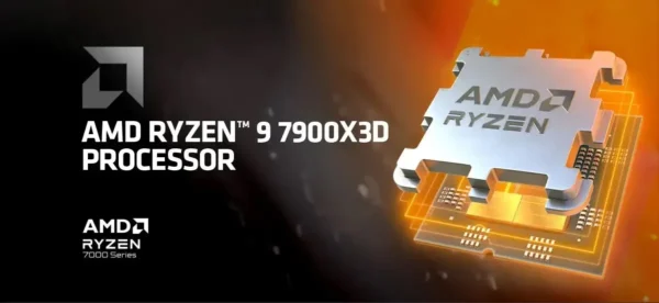 Origina New AMD Ryzen 7 7800X3D / 9800X3D / R9 7900X3D Socket AM5 Gaming Desktop CPU Processors With Integrated Graphics Boxed