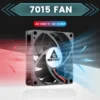 5PCS Gdstime 70x70x15mm DC 24V 12V 5V  70mm x 15mm 2Pin 7cm PC Case Radiator Silent Cooler Brushless Cooling Axial Fan 7015