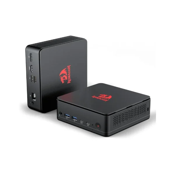 Redragon MPC745 Mini PC AI NPU AMD Ryzen 7 8845HS Processor(MAX 5.1 GHz), Mini Desktop Computer ,Radeon 780M Graphics & 16GB DDR